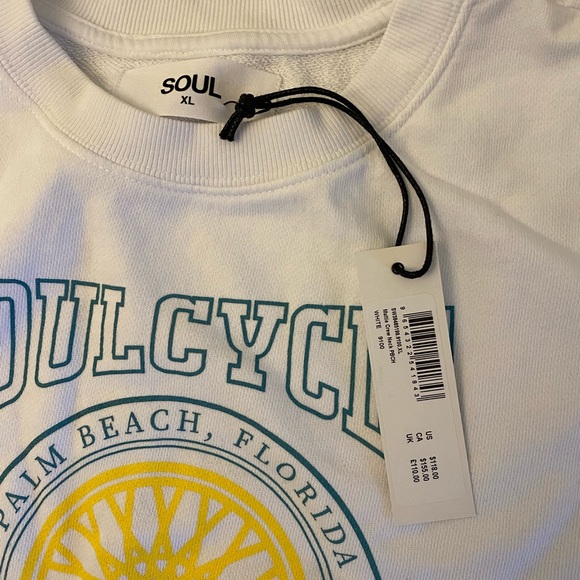 NWT Soul Cycle Palm Beach sweatshirt XL - Picture 3 of 4